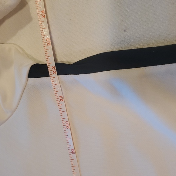 Nike DRI-FIT Running White & Black Sz. L Shirt - Picture 10 of 13